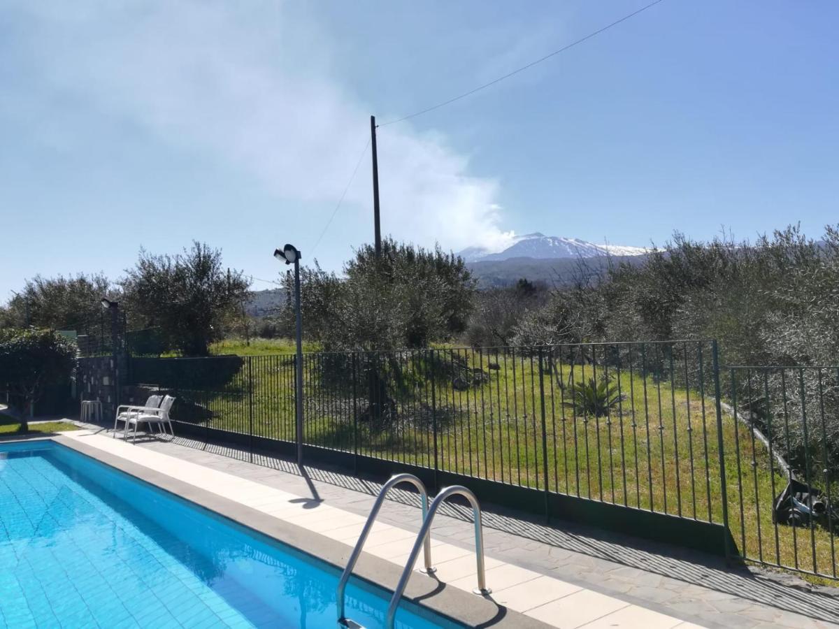 Villa Capogrecale - Piscina Riscaldata П'єдімонте-Етнео Екстер'єр фото