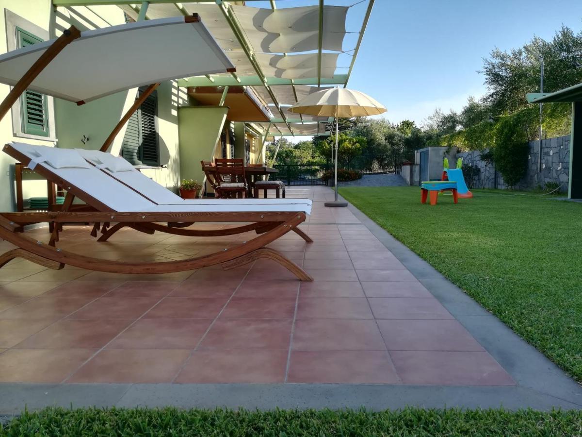 Villa Capogrecale - Piscina Riscaldata П'єдімонте-Етнео Екстер'єр фото