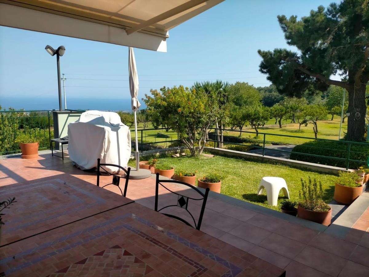Villa Capogrecale - Piscina Riscaldata П'єдімонте-Етнео Екстер'єр фото